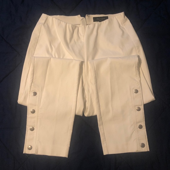 Rag & Bone New York Pant w/Decorative Snaps Size 10 - Picture 2 of 4
